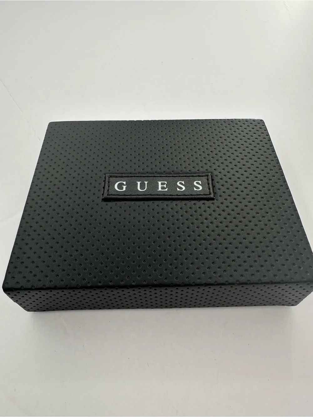 Guess Black Triangle Logo Wallet Accent